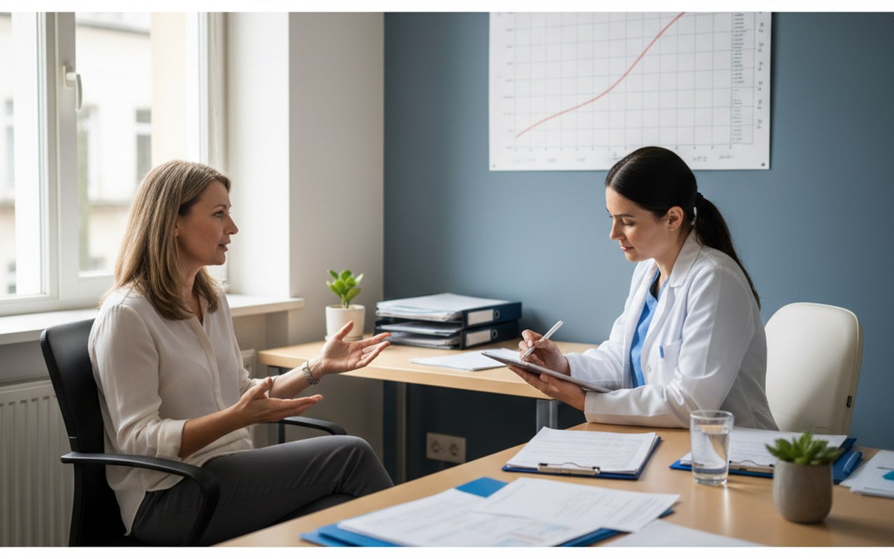 Consultation médicale sur l'arrêt du Lyrica et la gestion du poids.