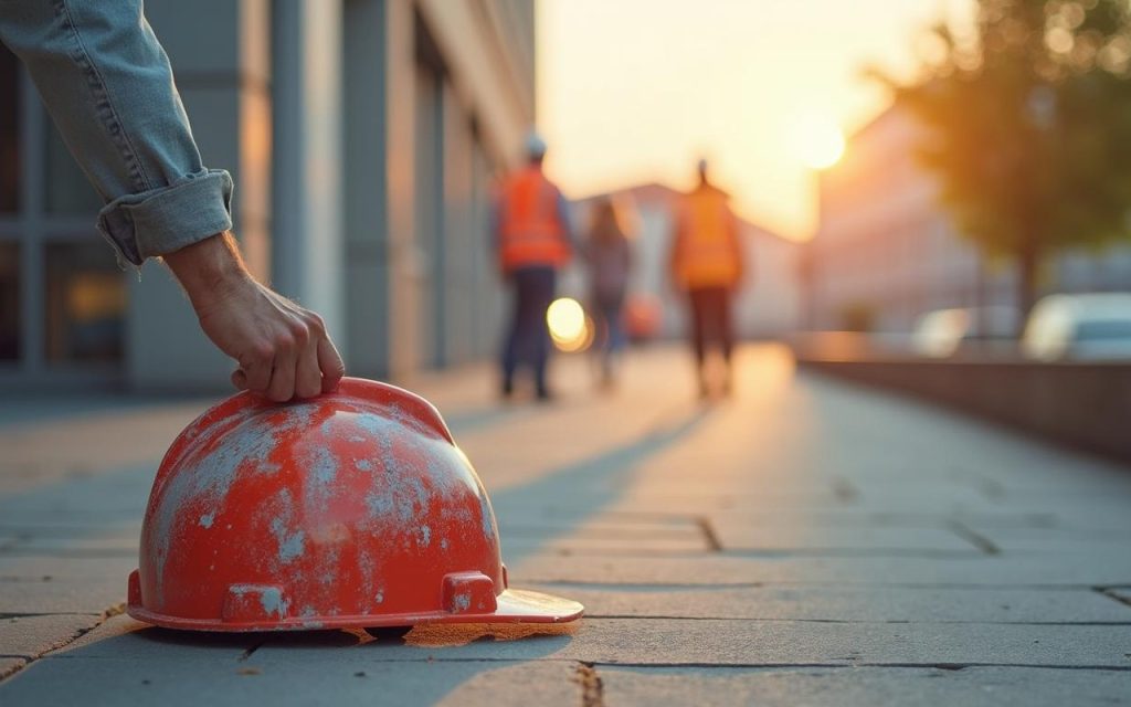 Illustration réaliste sur Douille de chantier interdite : réglementation, risques et alternatives légales