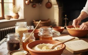 Ingrédients naturels pour recettes de grand-mère visant à grossir les fessiers.