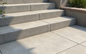 Illustration réaliste sur Temps de séchage dalle béton 15 cm : durée réelle et facteurs déterminants